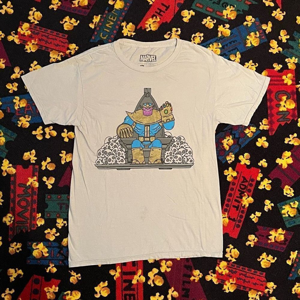 Marvel Avengers Thanos Loot Crate Exclusive Graphic Tee Shirt / Size S